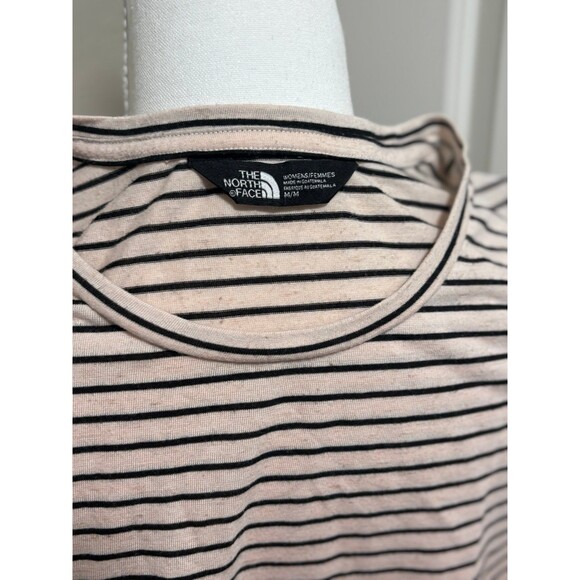 The North Face Pink Ombre With Black Stripes Sleeveless Tank Size Medium - Picture 8 of 8
